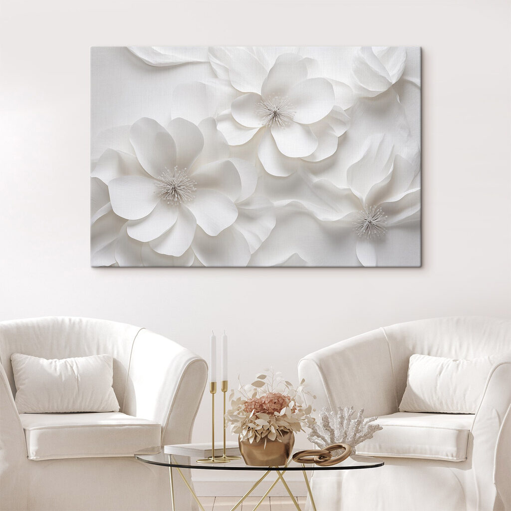 Group of white flowers