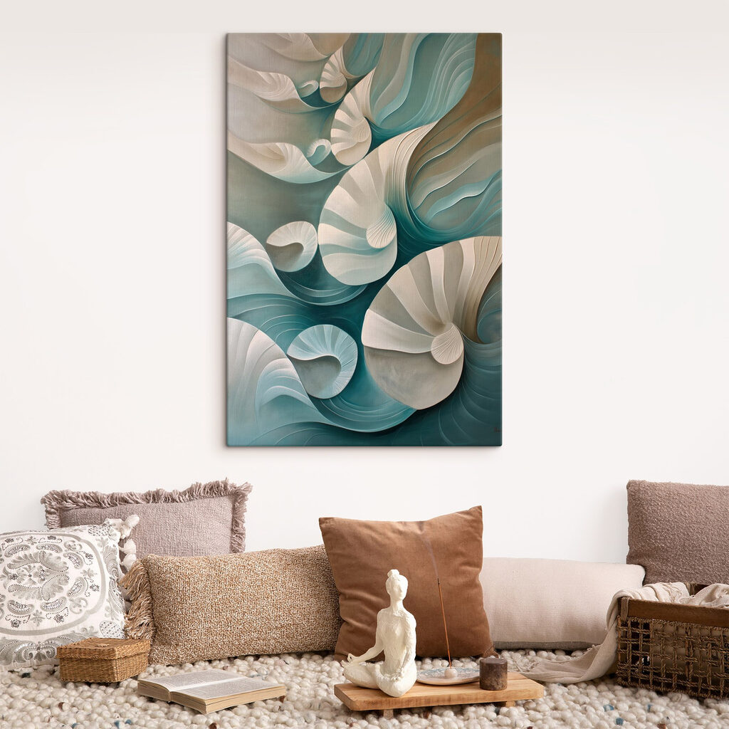 Calm waves of nature's design