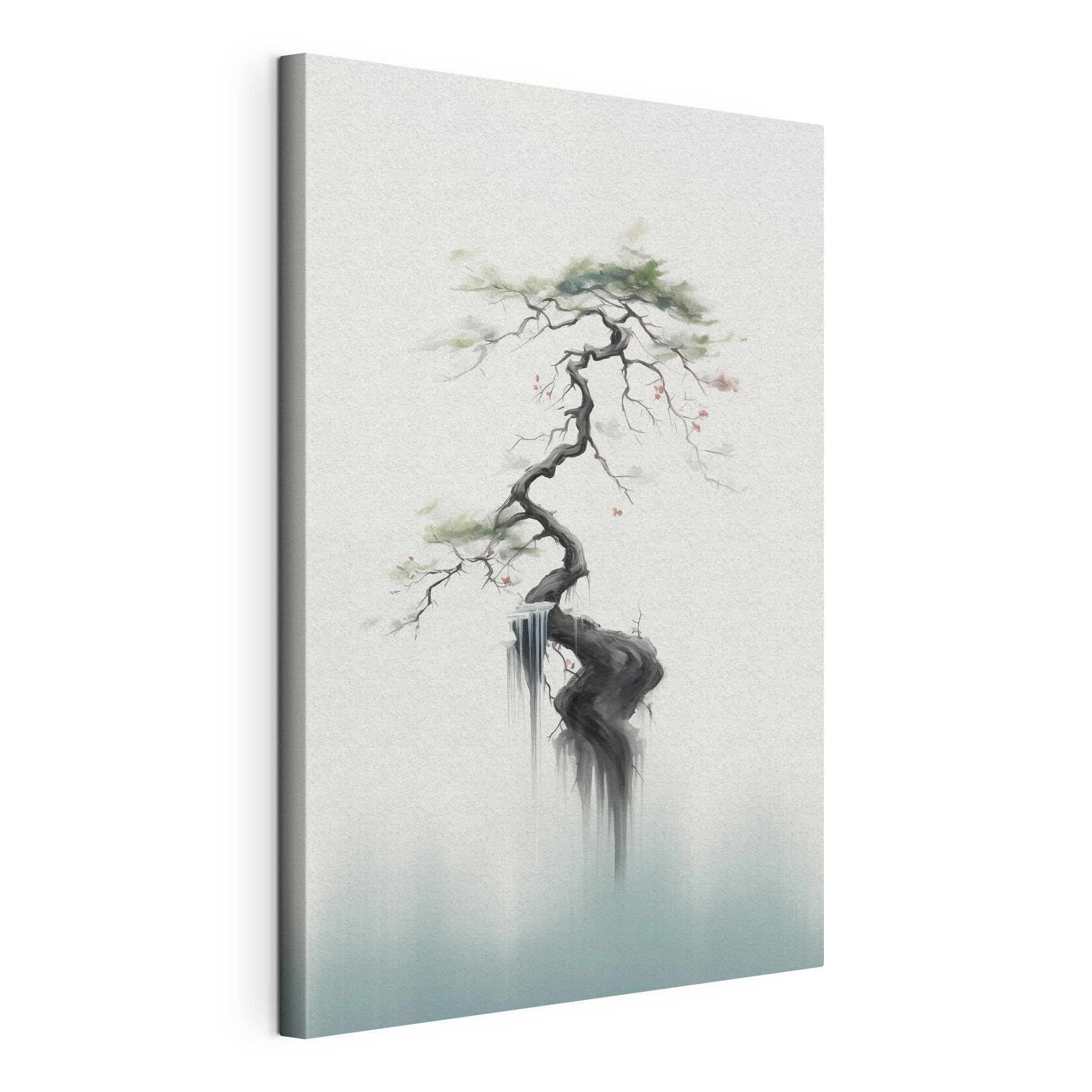 Tree with a waterfall
