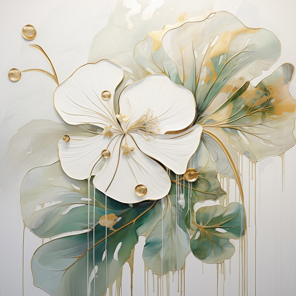 Painting of a flower