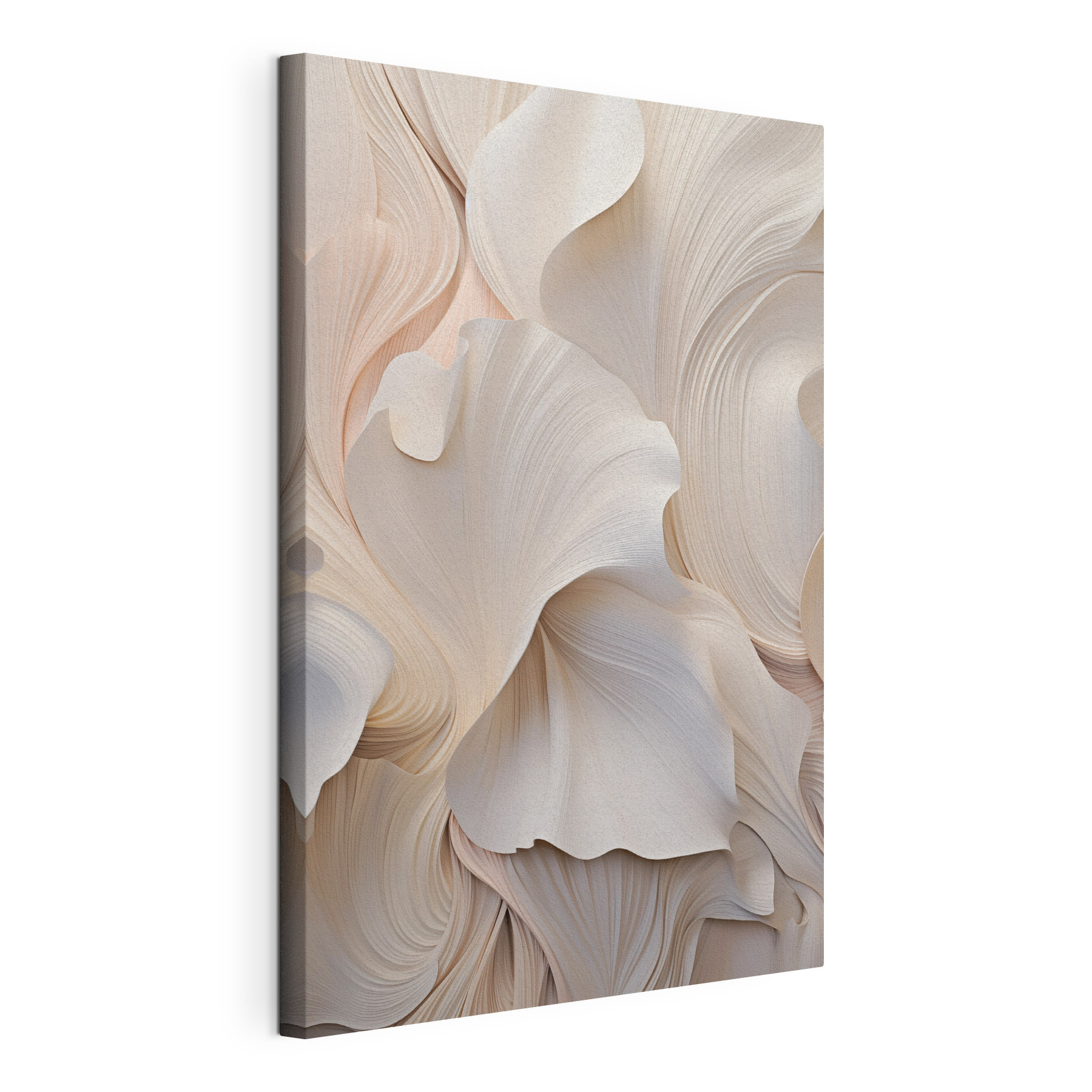 Flowing waves of soft elegance Flowing waves of soft elegance