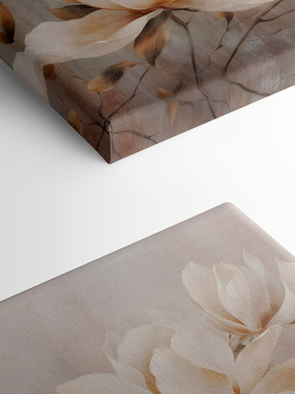 Painting of white flowers