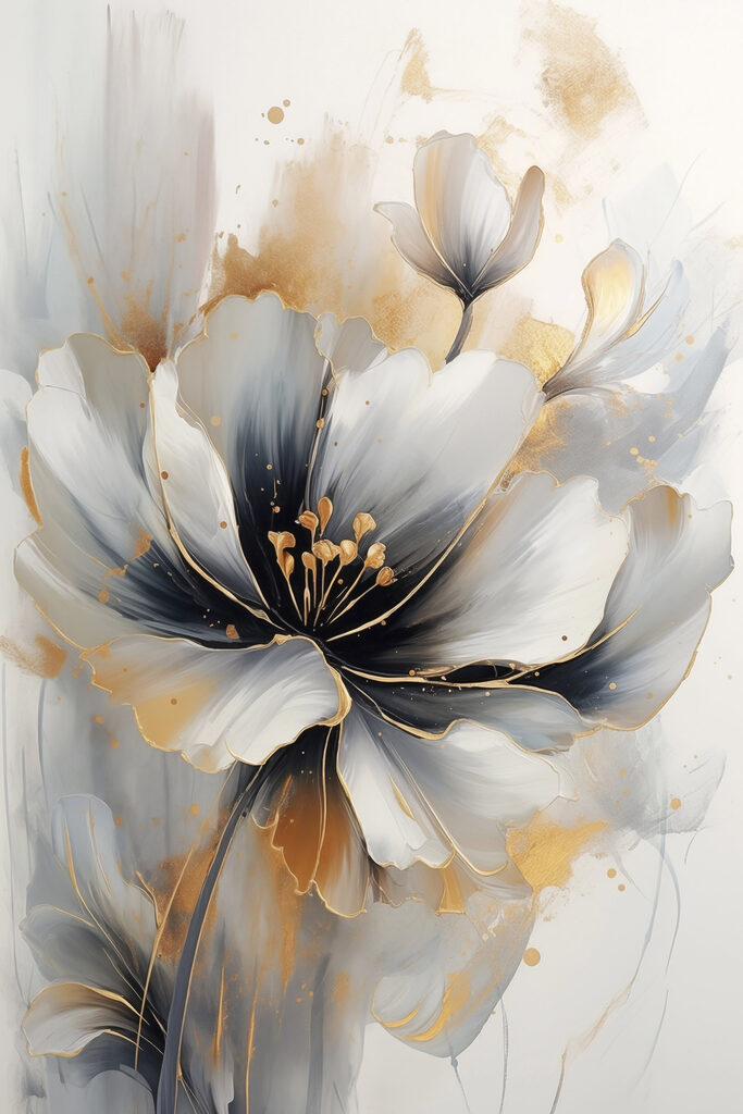 Painting of a flower