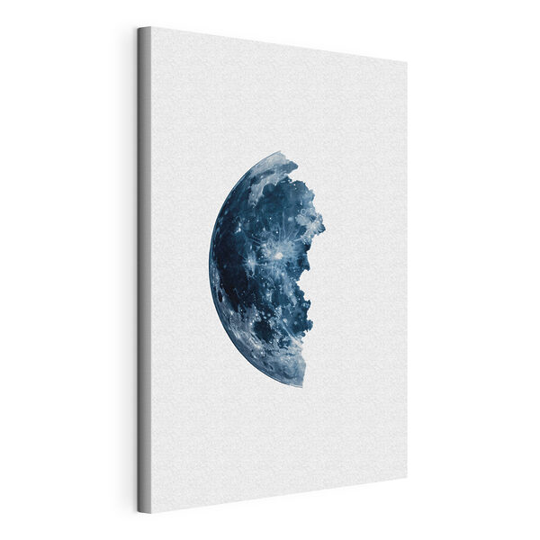 Half of the moon