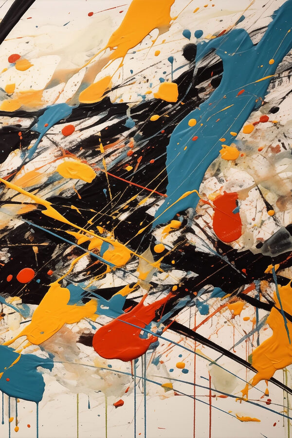 Dynamic colors in vibrant chaos