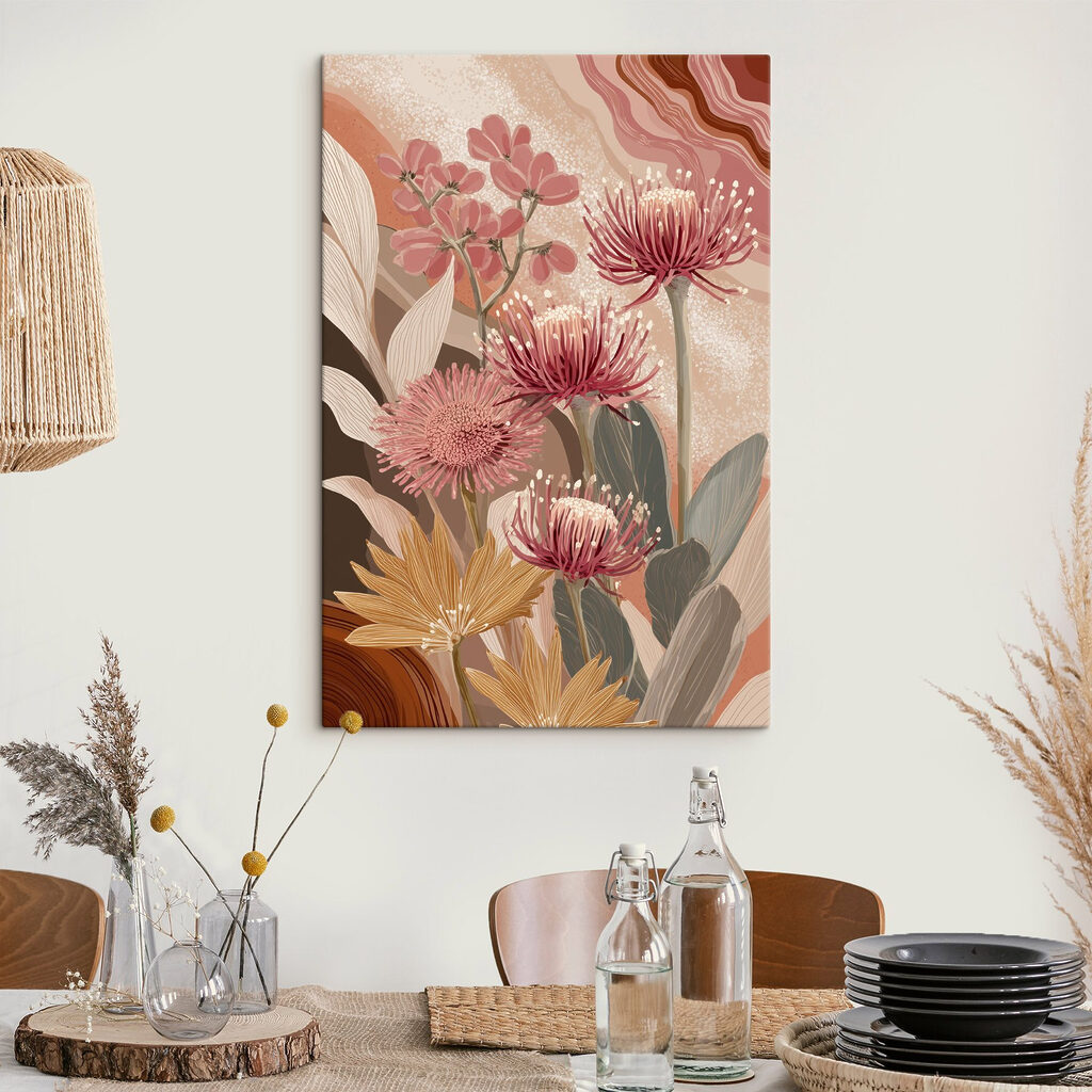 Floral beauty in vibrant colors