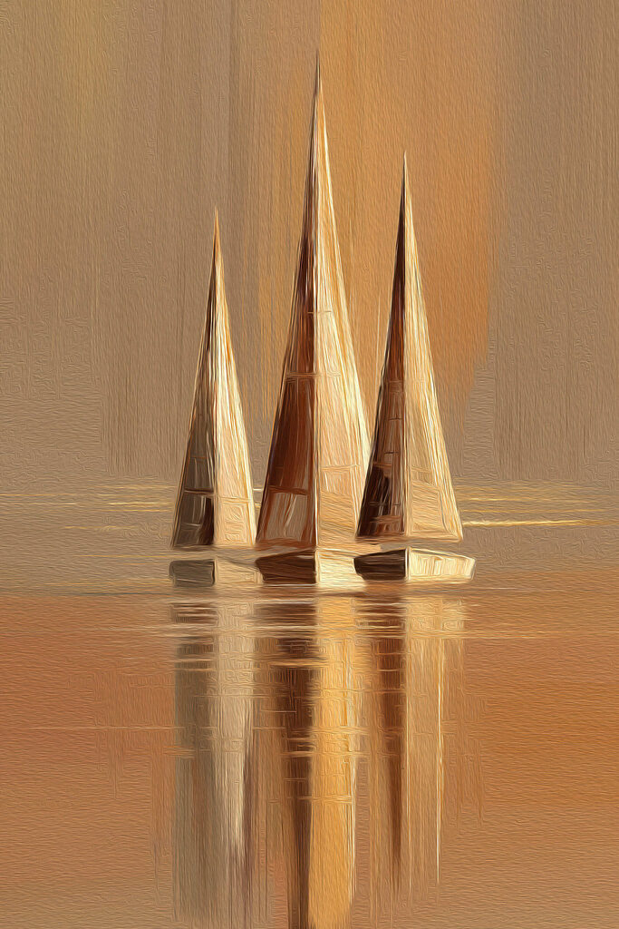 Sailboat in the water