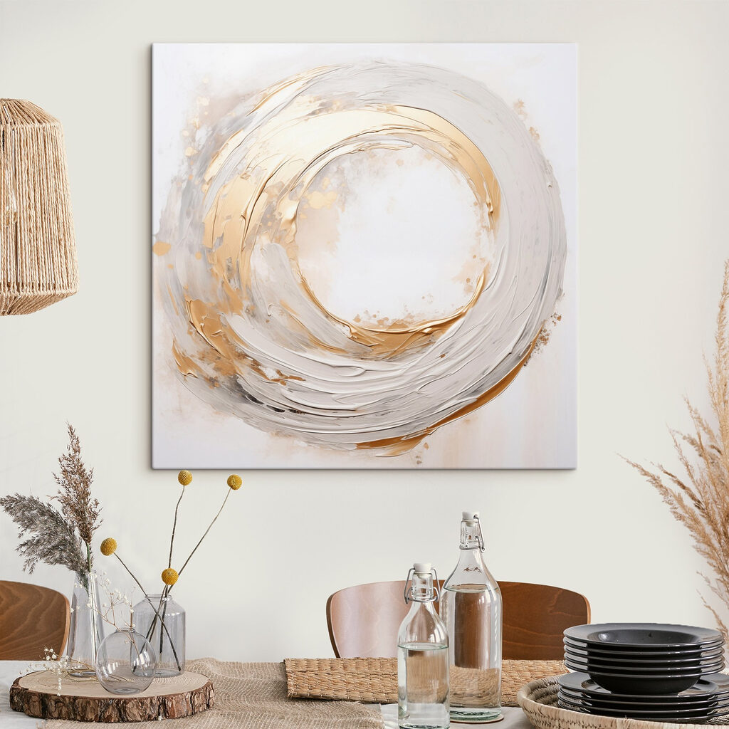 Whirls of soft, calming tones