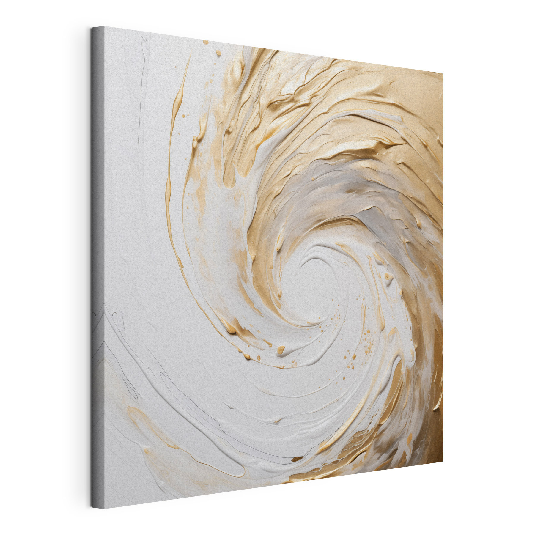 Swirling waves of creamy texture Swirling waves of creamy texture