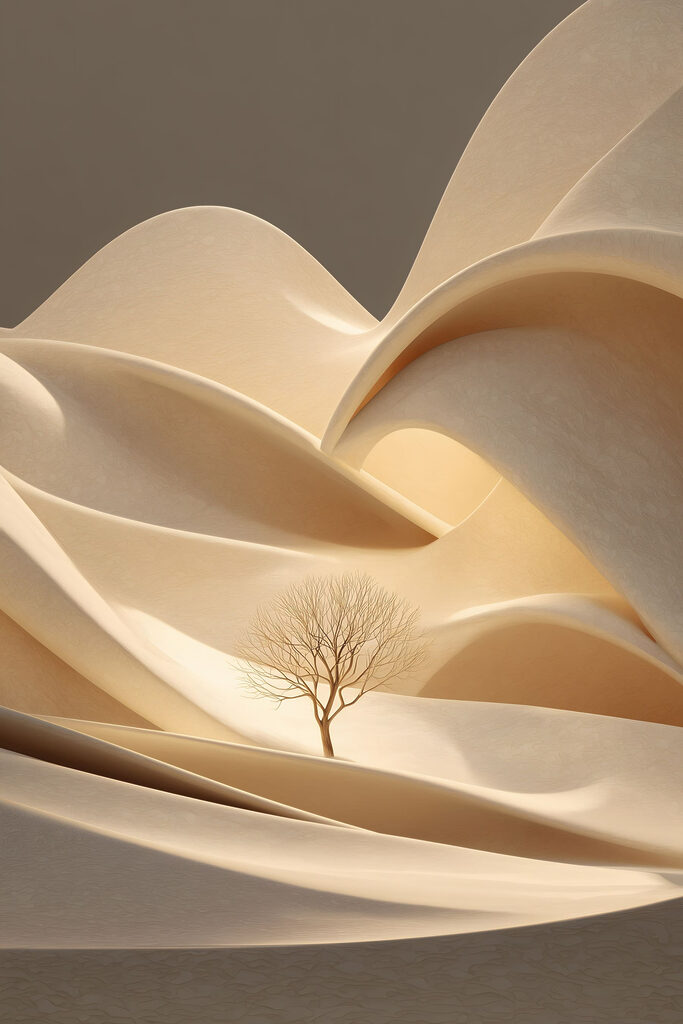 Tree in a desert