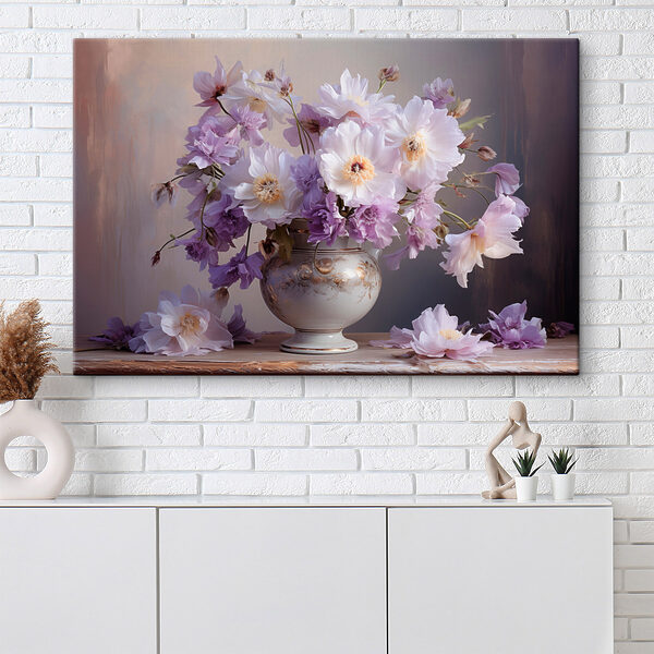 Vase with flowers in it