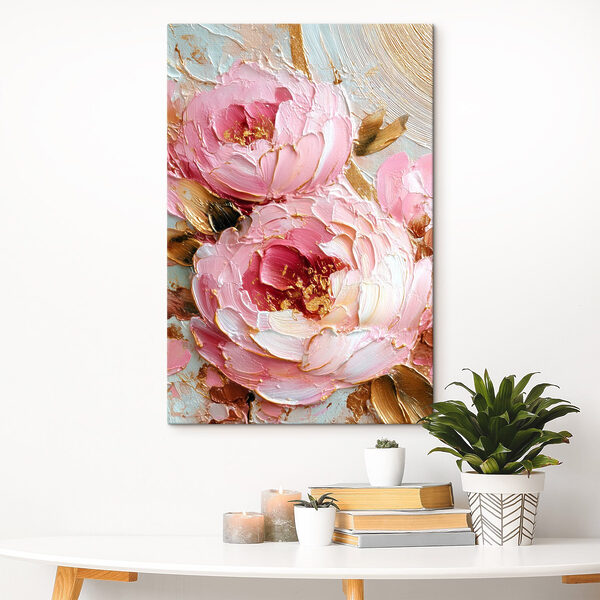 Blossoms in soft pink hues