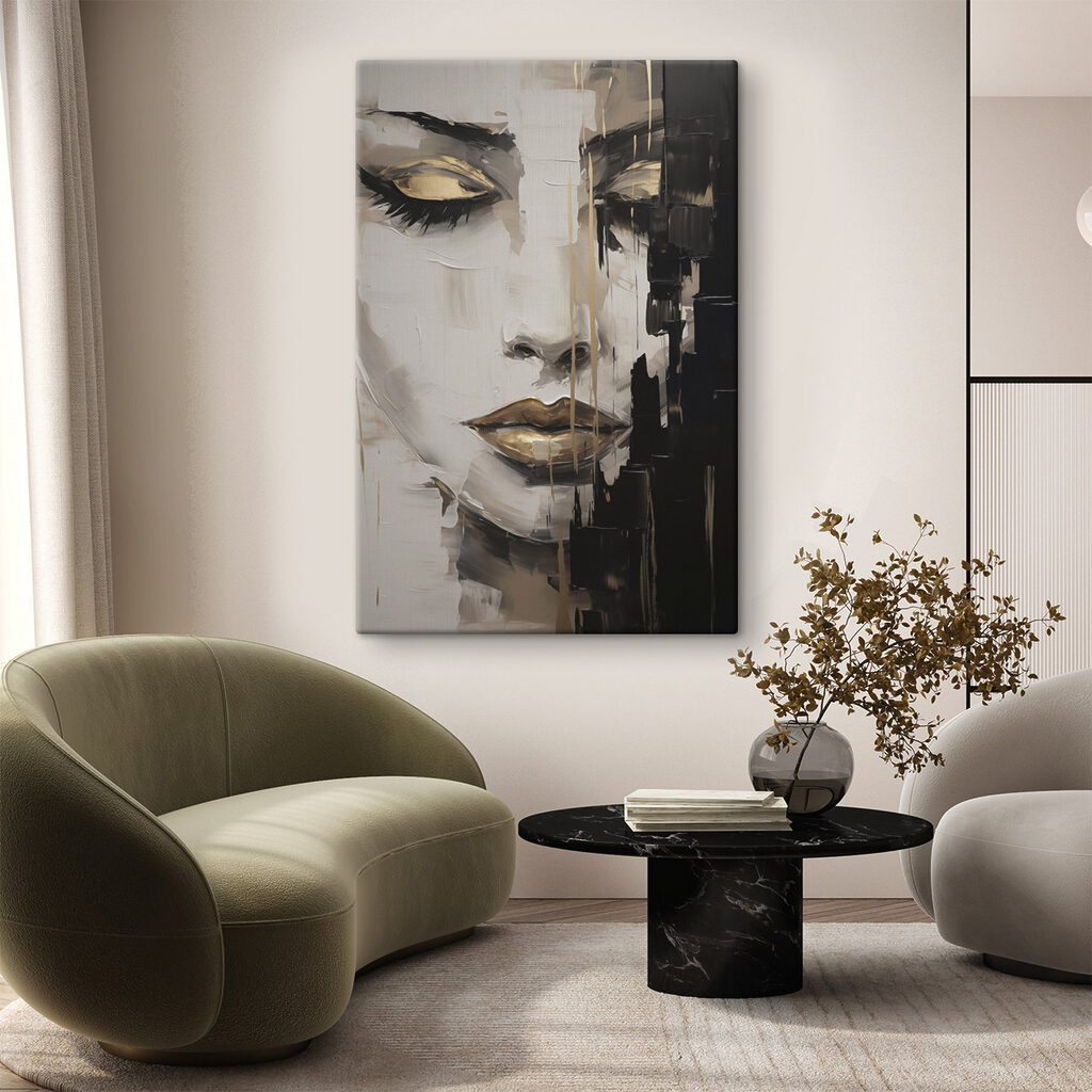 Artful expression through brush strokes