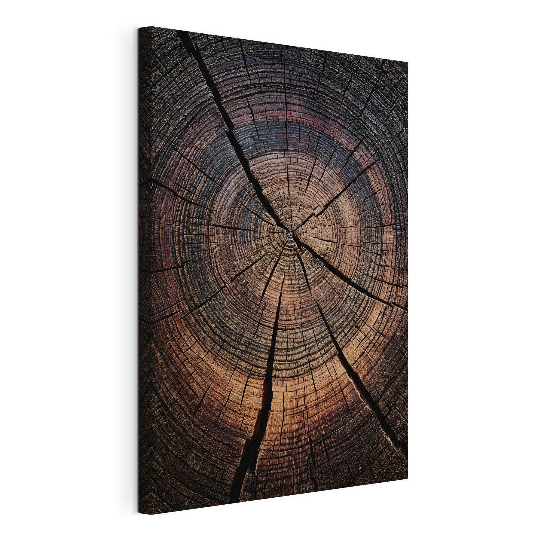 Natural patterns in aged wood