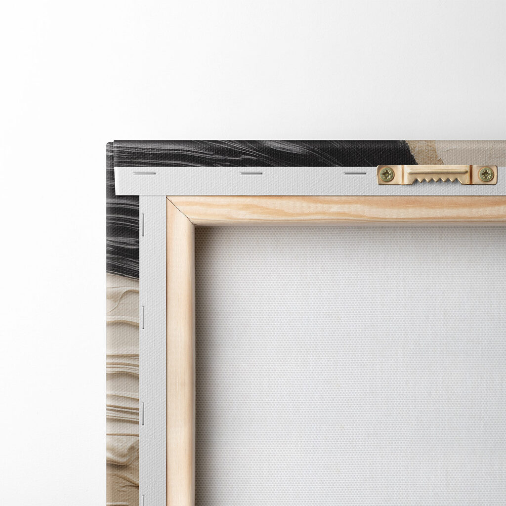 Soft waves of neutral colors blend