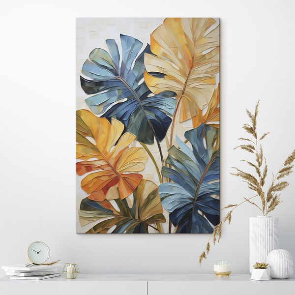 Group of colorful leaves Group of colorful leaves