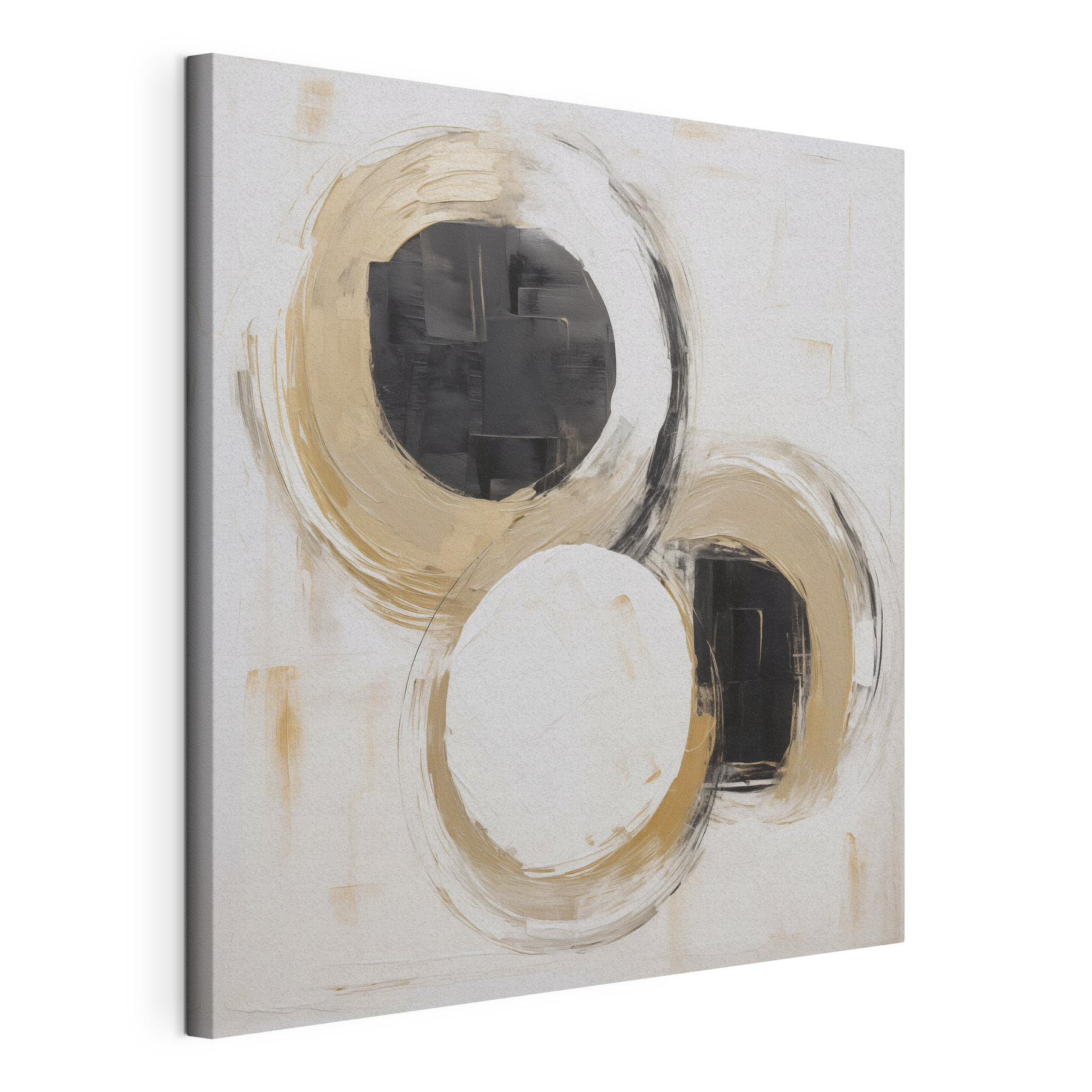 Painting of circles and dots