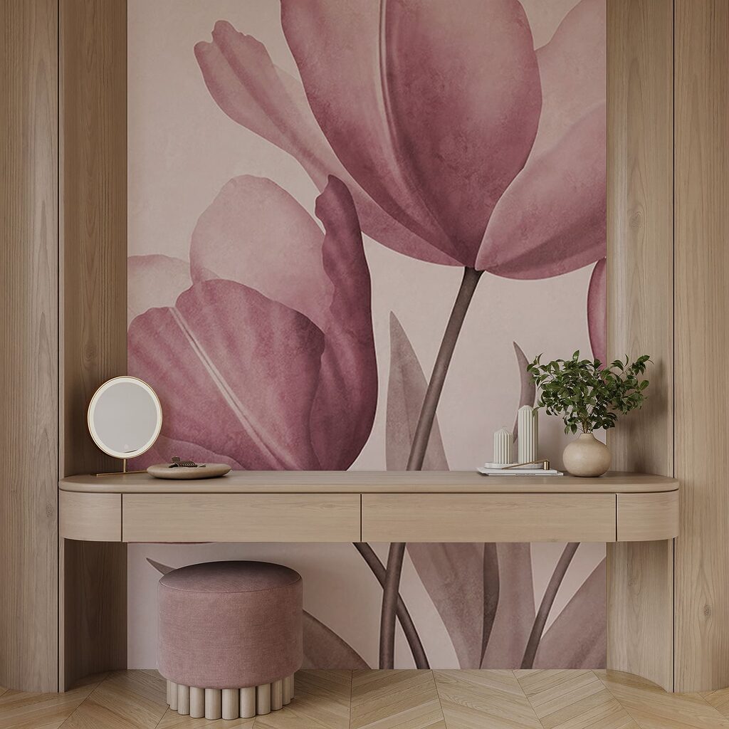 Eleganckie tulipany w delikatnych pastelowych odcieniach