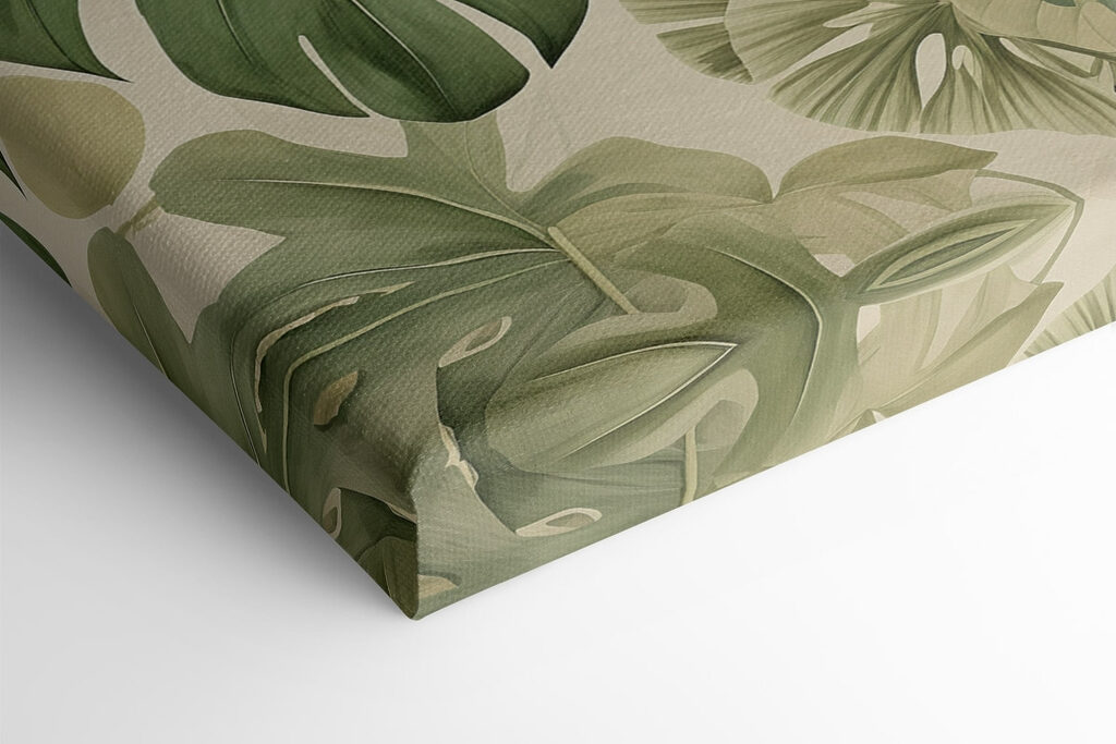 Lush greenery against a soft backdrop