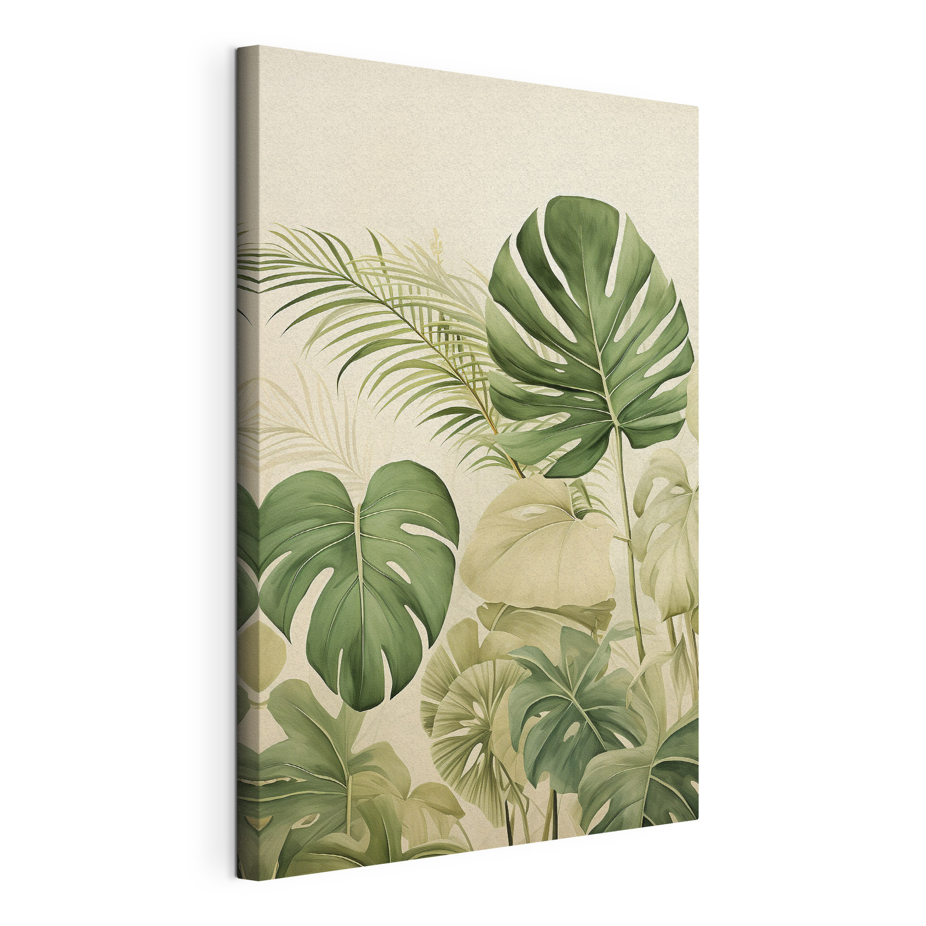 Lush greenery against a soft backdrop