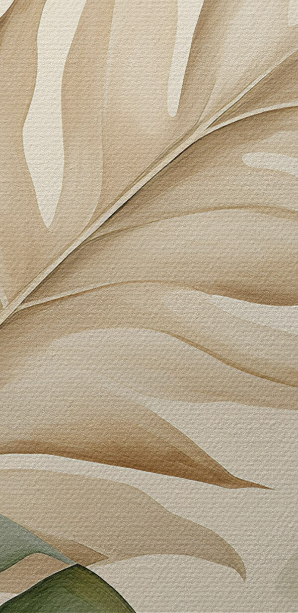 Lush foliage in soft pastel hues Lush foliage in soft pastel hues