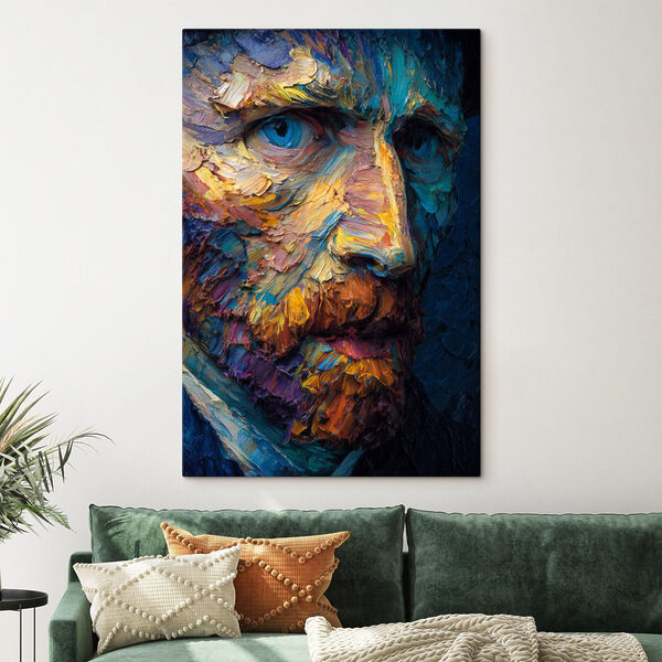 Obraz Obraz przedstawiający twarz mężczyzny (SKU: s45546) Obraz Obraz Obraz przedstawiający twarz mężczyzny (SKU: s45546)