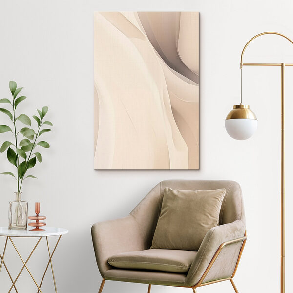 Soft curves in neutral tones