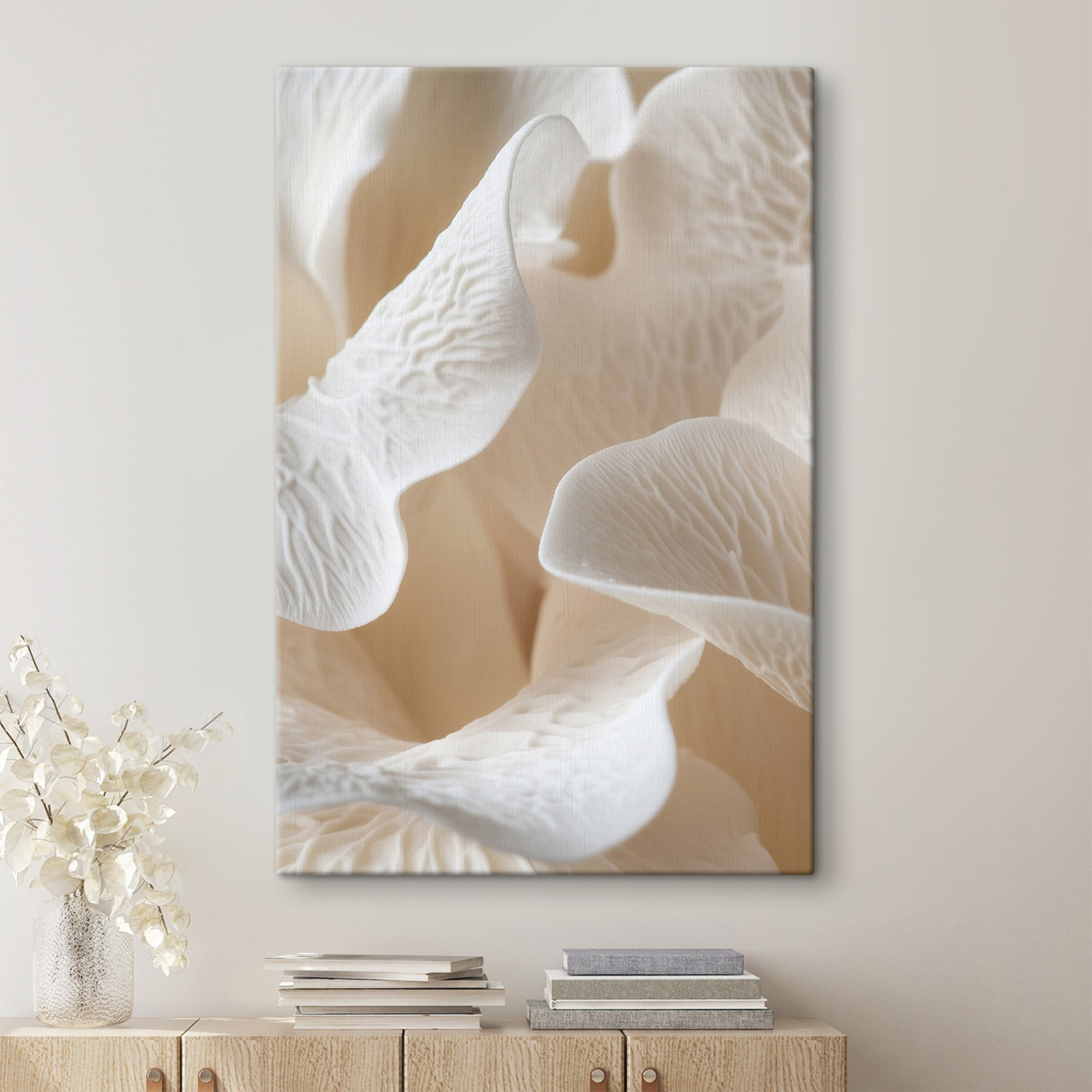 Delicate petals in soft harmony