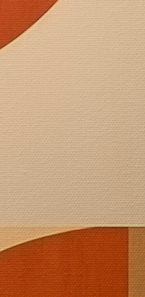 Simple shapes in warm tones