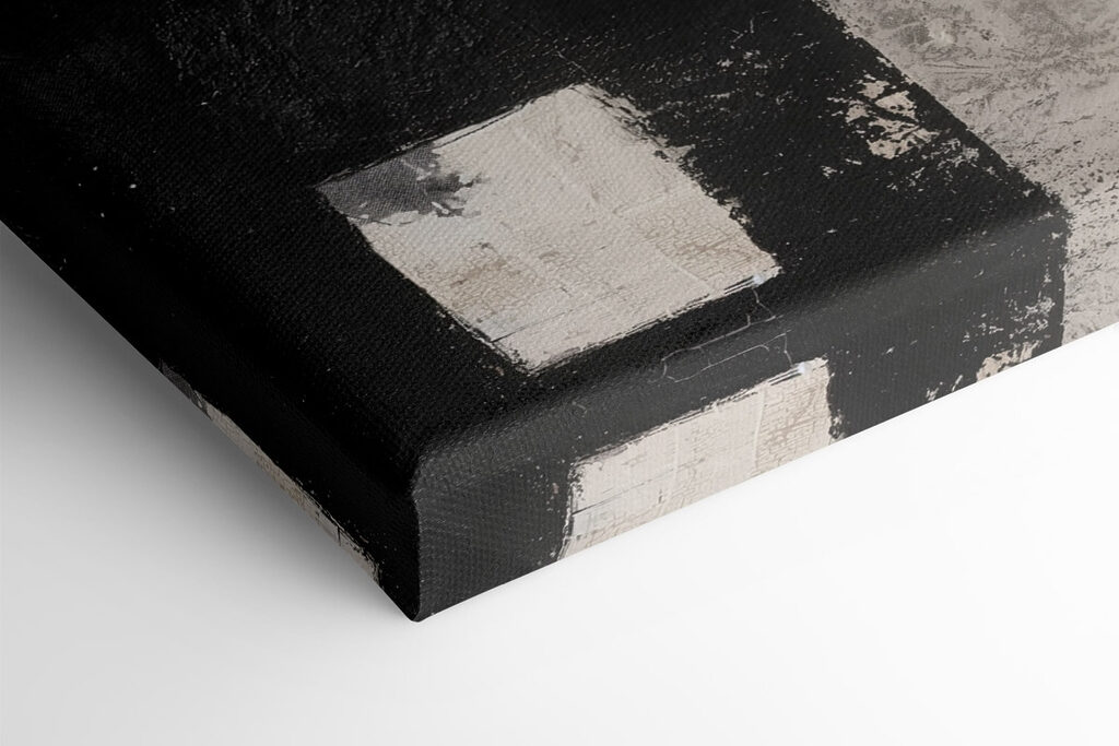 Black and white painting