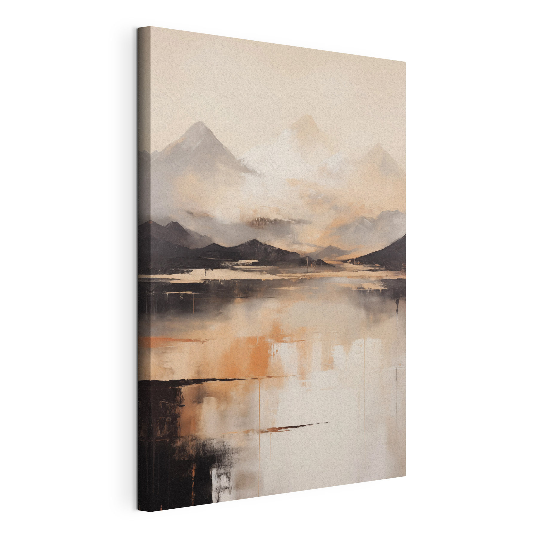 Painting of mountains and water Painting of mountains and water
