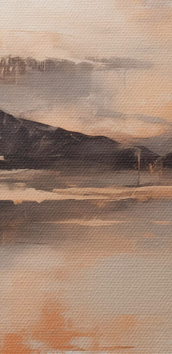 Painting of mountains and water Painting of mountains and water