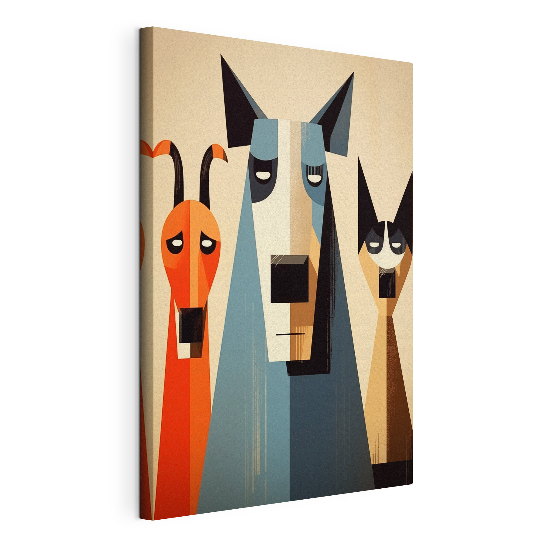 Group of dogs and cats Group of dogs and cats
