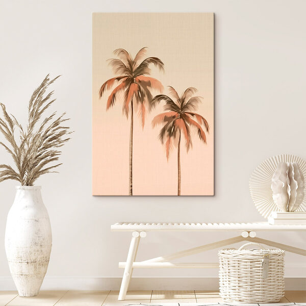 Group of palm trees