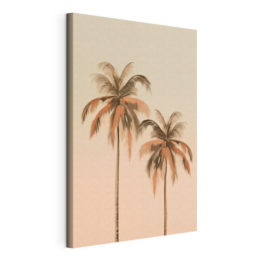 Group of palm trees