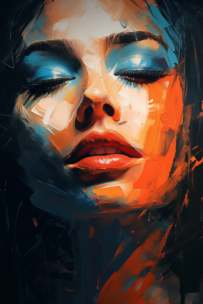 Dreamy colors and bold expressions