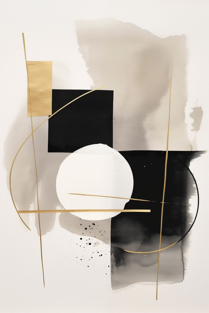 Minimalistic abstract design in neutral tones Minimalistic abstract design in neutral tones