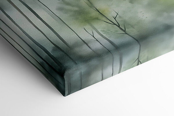 Painting of a forest