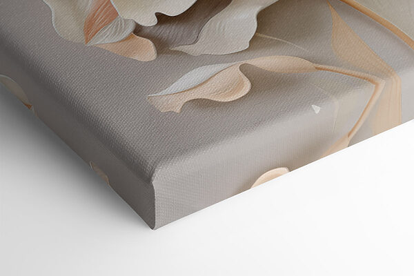 Delicate blossoms in soft pastel hues