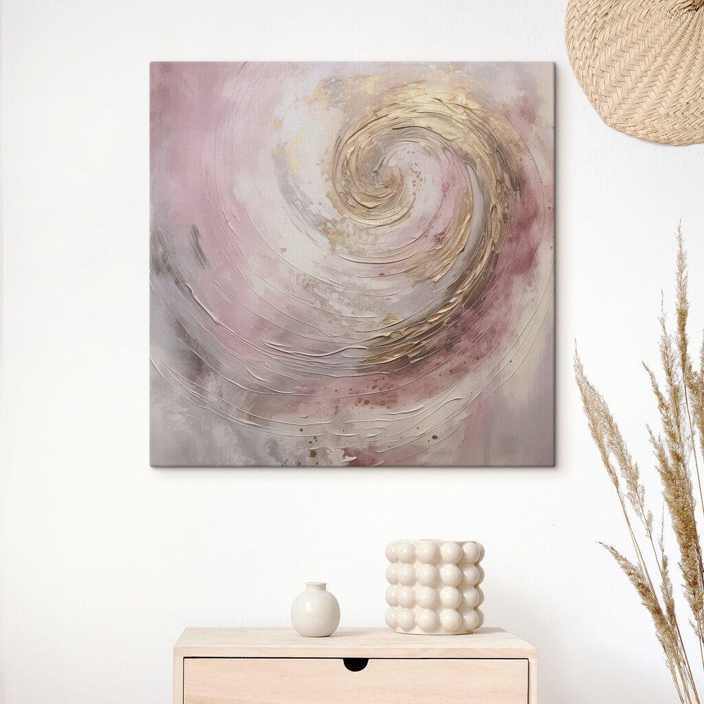 Painting of a swirl