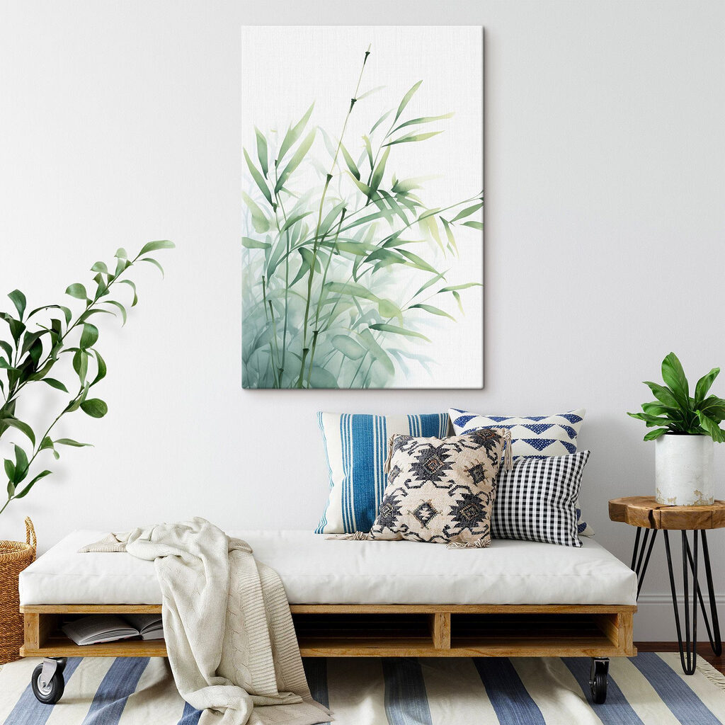 Watercolor painting of a plant
