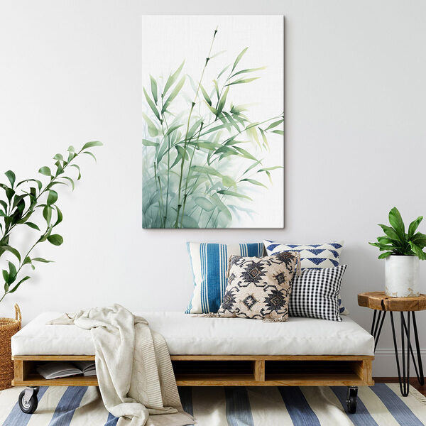 Watercolor painting of a plant