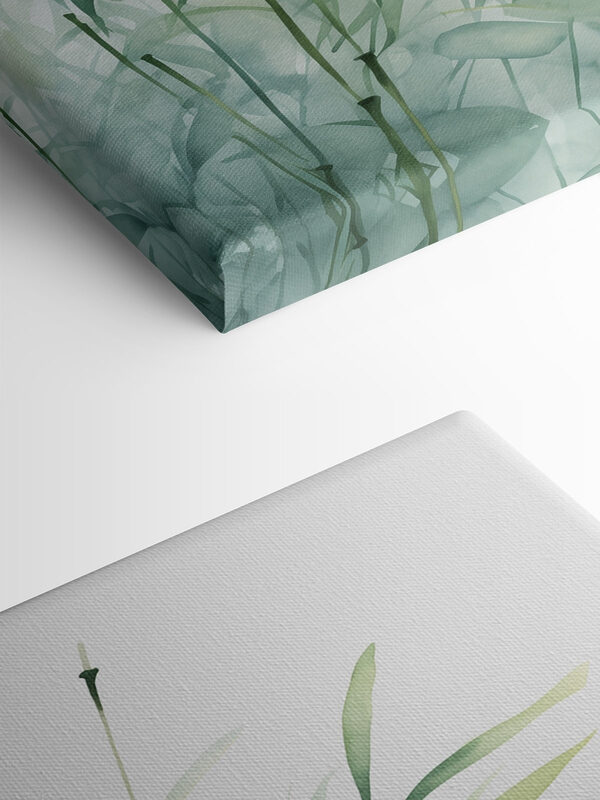 Watercolor painting of a plant