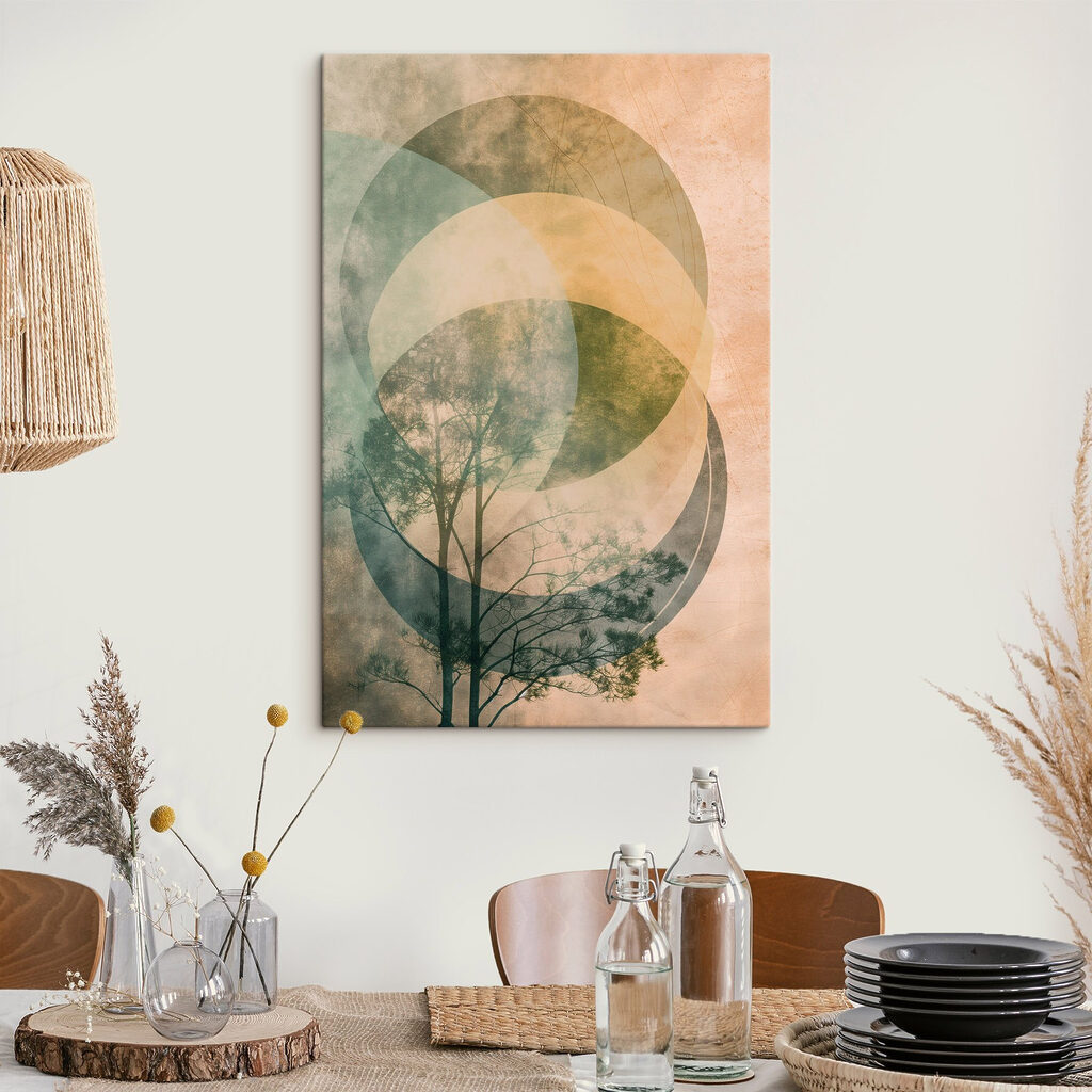 Tree with circles and a circle