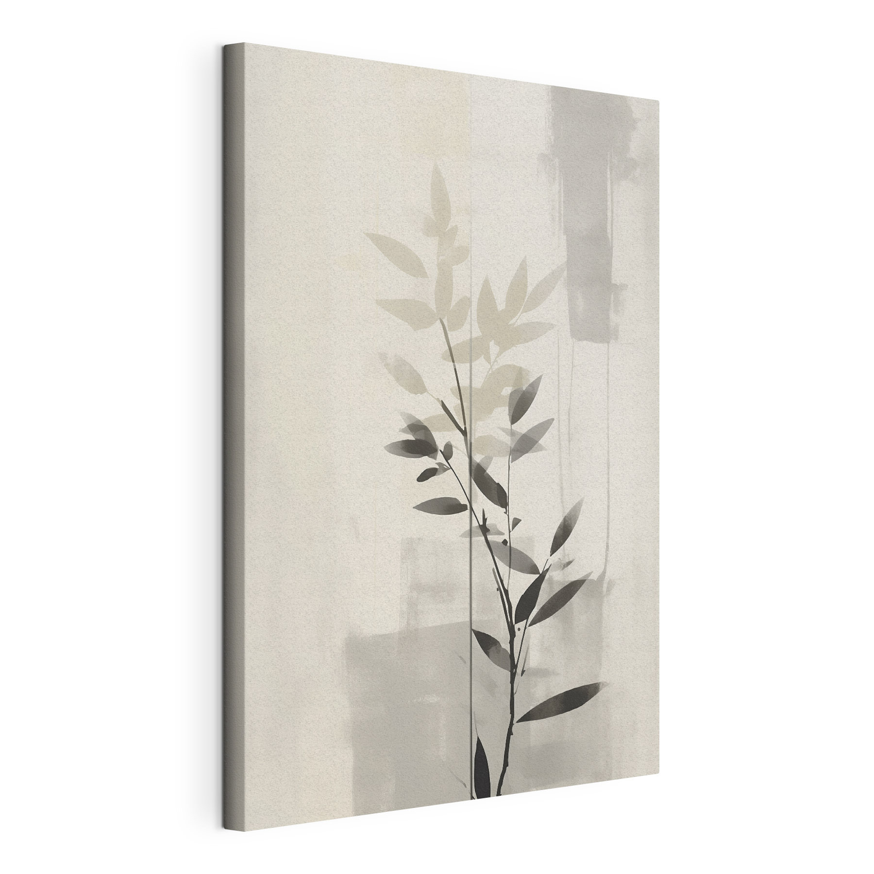 Plant with leaves on it