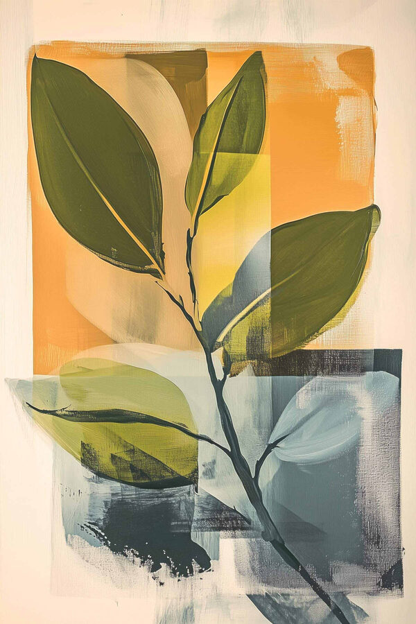 Painting of a plant