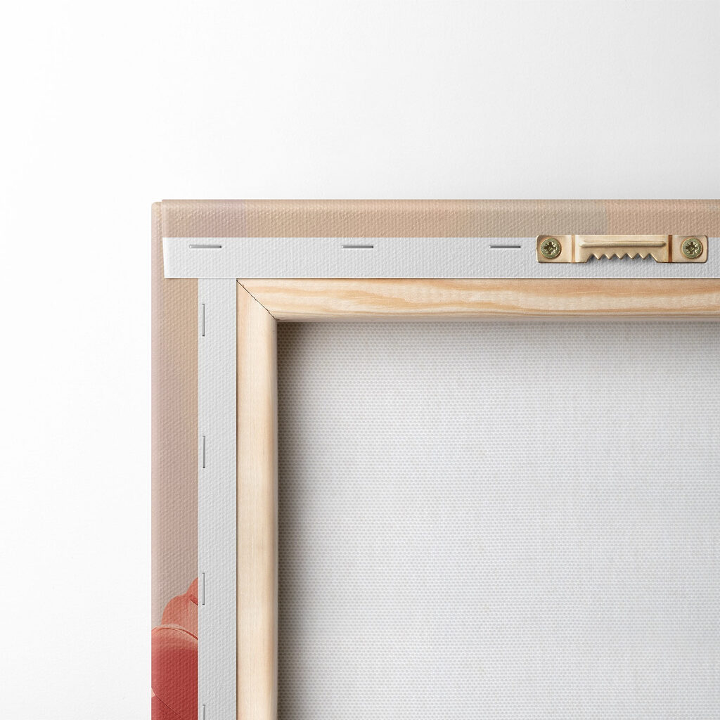 Soft pink bloom with lush leaves Soft pink bloom with lush leaves