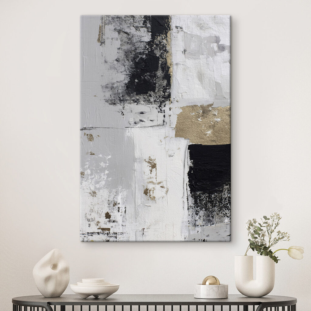 White and black painting White and black painting