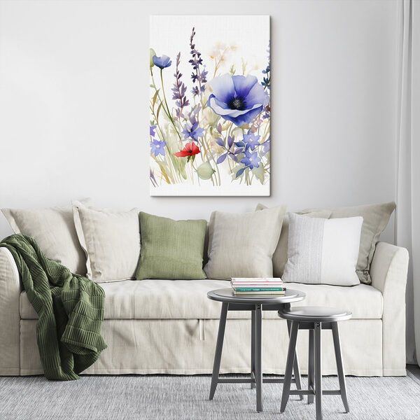 Watercolor painting of flowers Watercolor painting of flowers