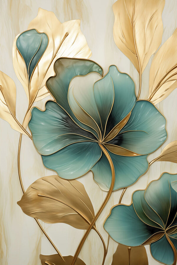 Elegant flora with vivid hues Elegant flora with vivid hues